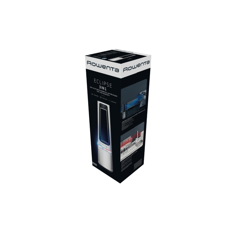 Electronice si Electrocasnice - Climatizare si sisteme de incalzire - Aparate filtrare aer - Purificatoare de aer - Purificator 3 in 1 ROWENTA cu functie suplimentara de incalzire si ventilare Eclipse QU5060F0 - Infinity.ro