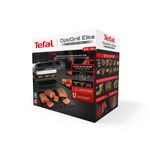 Electronice si Electrocasnice - Electrocasnice bucatarie - Aparate de gatit & desert - Gratare electrice - Gratar electric Tefal OptiGrill Elite GC750D30 cu 12 programe automate, termostat reglabil si carte de retete - Infinity.ro