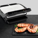 Electronice si Electrocasnice - Electrocasnice bucatarie - Aparate de gatit & desert - Gratare electrice - Gratar electric Tefal OptiGrill Elite GC750D30 cu 12 programe automate, termostat reglabil si carte de retete - Infinity.ro
