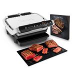 Electronice si Electrocasnice - Electrocasnice bucatarie - Aparate de gatit & desert - Gratare electrice - Gratar electric Tefal OptiGrill Elite GC750D30 cu 12 programe automate, termostat reglabil si carte de retete - Infinity.ro