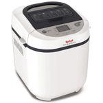 Electronice si Electrocasnice - Electrocasnice bucatarie - Preparare paine - Masina de paine Tefal Pain et Tresors PF250135, 700 W, 1000 g, 3 setari, 20 programe, 28 de retete, timer, alb/negru - Infinity.ro
