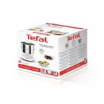 Electronice si Electrocasnice - Electrocasnice bucatarie - Aparate de gatit & desert - Aparate de gatit cu aburi - Aparat de gatit cu aburi Tefal Convenient Series VC145130, 2 vase, cronometru mecanic, 2 accesorii, 6 L, inox, alb - Infinity.ro