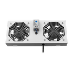 PC, gaming si accesorii - Servere - Rack server - Modul 2 ventilatoare pentru rack SBW/EXIP55 19', cu termostat, RAL 7035 - ASYTECH Networking ASY-FAN-EXIP55-THM-2F - Infinity.ro