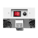 PC, gaming si accesorii - Servere - Rack server - Modul 2 ventilatoare pentru rack SBW/EXIP55 19', cu termostat, RAL 7035 - ASYTECH Networking ASY-FAN-EXIP55-THM-2F - Infinity.ro