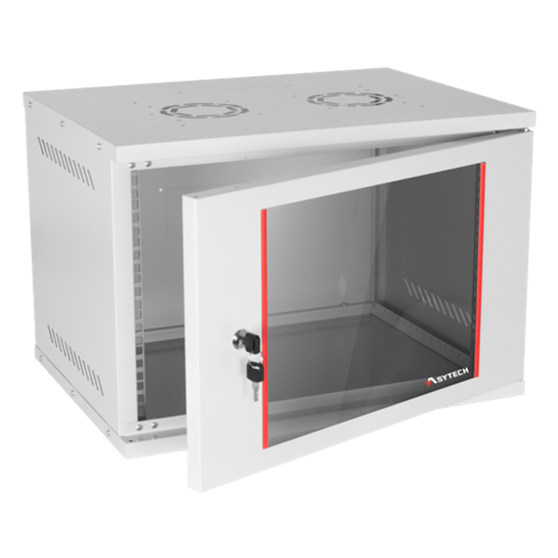 PC, gaming si accesorii - Servere - Rack server - Rack perete 7U 19'' 542X400, capacitate incarcare 50 kg, RAL7035 - ASYTECH Networking ASY-7U-5440SBW - Infinity.ro