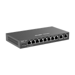 PC, gaming si accesorii - Retelistica - Routere - Router 8 x RJ45 1G PoE, 2 x RJ45 1G, Buget PoE 110W, Multi-WAN, Cloud Management - Ruijie RG-EG210G-P-V3 - Infinity.ro