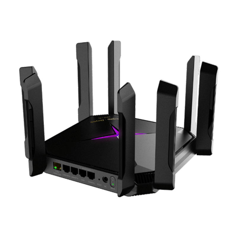 PC, gaming si accesorii - Retelistica - Routere - Router Wi-Fi 6 Dual-Band, AX6000, 1 x RJ45 2.5G, 4 x RJ45 1G, Cloud Management - Ruijie Reyee RG-EW6000GX - Infinity.ro