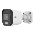 Casa si Gradina - Electrice - Smart Home - Camere de supraveghere - Camera Analog ColorHunter, Dual Light, 5MP, lentila 2.8mm, IR 20m, WL 20m, Mic, IP67 - UNV UAC-B115-AF28-DL - Infinity.ro