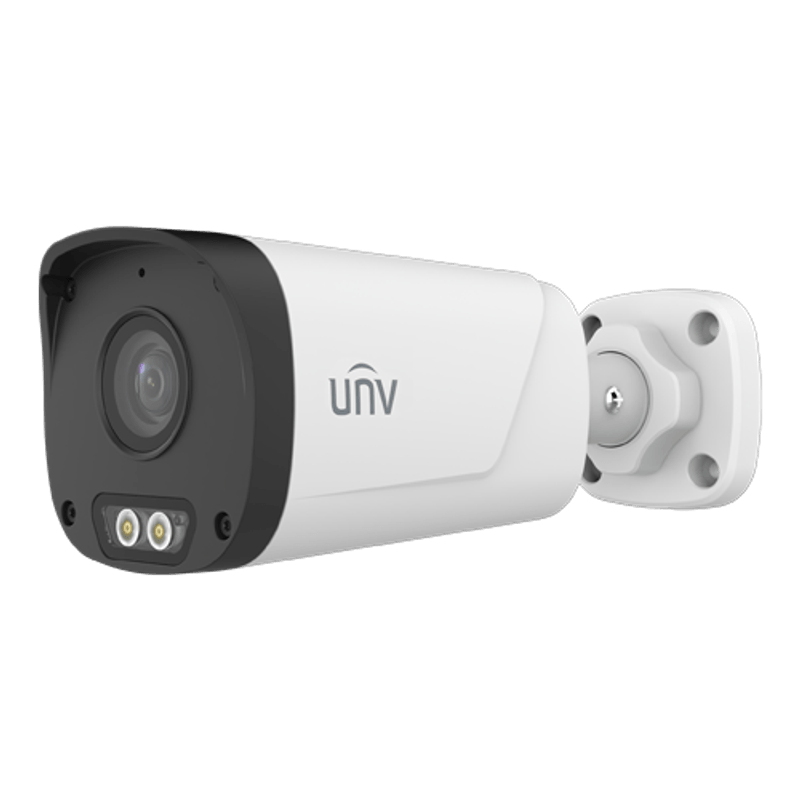 Casa si Gradina - Electrice - Smart Home - Camere de supraveghere - Camera IP 4MP, Dual Light, lentila 4mm, IR 30m, WL 15m, Mic, PoE, IP67 - UNV IPC2314LB-AF40-DL-ECO - Infinity.ro