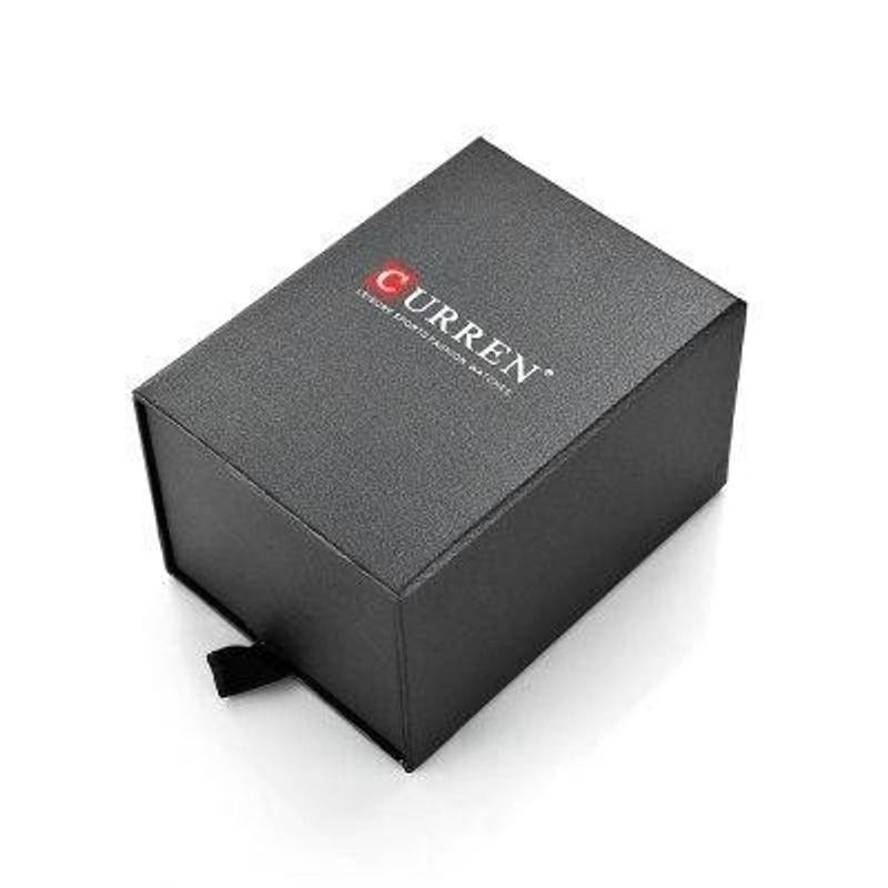 Fashion, accesorii si bijuterii - Barbati - Bijuterii barbati - Ceasuri barbati - Ceas barbatesc Curren 8084 negru argintiu cu cronograf, cadran antracit si bratara metalica - Infinity.ro