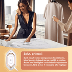 Electronice si Electrocasnice - Ingrijirea tesaturilor - Fiare de calcat - Fier de calcat mini Portabil, Ideal pentru calatorii, Dasbo®, Compact si Usor, cu tensiune universala 100-240V - Infinity.ro