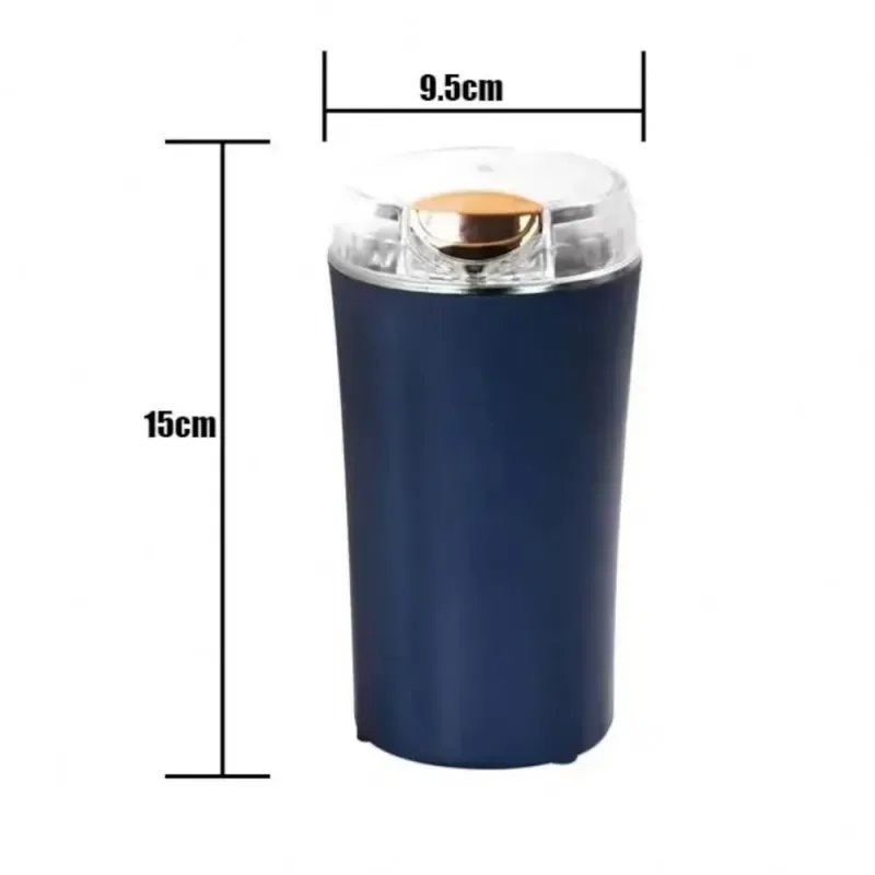 Electronice si Electrocasnice - Electrocasnice bucatarie - Preparare bauturi - Rasnite - Rasnita electrica multifunctionala 300W pentru cafea, condimente, seminte si ierburi uscate, cu lame din otel inoxidabil - Infinity.ro