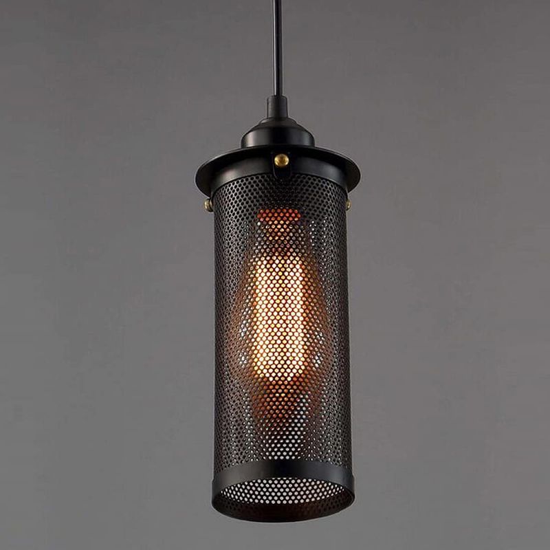 Casa si Gradina - Corpuri si surse de iluminat - Lustre si pendule - Pendul, AB Luxury Concept, industrial, negru, 24x12cm, lungime cablu 95cm - Infinity.ro