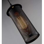 Casa si Gradina - Corpuri si surse de iluminat - Lustre si pendule - Pendul, AB Luxury Concept, industrial, negru, 24x12cm, lungime cablu 95cm - Infinity.ro