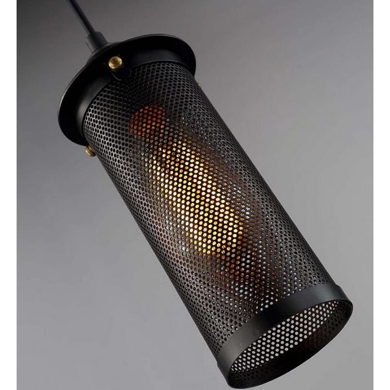 Casa si Gradina - Corpuri si surse de iluminat - Lustre si pendule - Pendul, AB Luxury Concept, industrial, negru, 24x12cm, lungime cablu 95cm - Infinity.ro