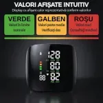 Ingrijire personala si Cosmetice - Sanatate si wellness - Aparate medicale - Tensiometre - Tensiometru de incheietura, Afisaj LED cu caractere mari, vizibile, Auto-masurare, Detectare puls neregulat - Infinity.ro