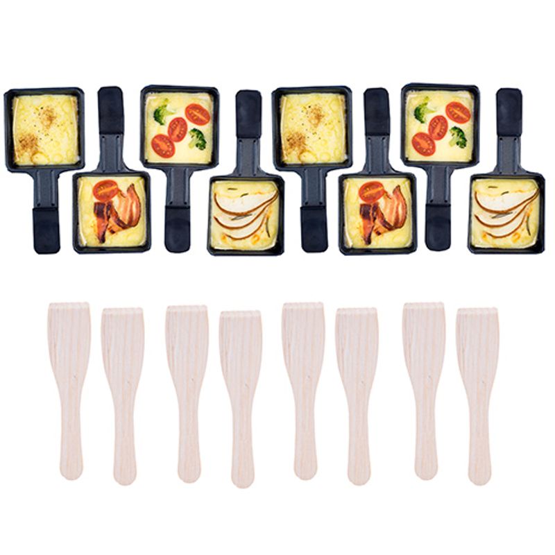 Electronice si Electrocasnice - Electrocasnice bucatarie - Aparate de gatit & desert - Gratare electrice - Gratar Raclette Adler AD 6616, 1400 W, 8 persoane - Infinity.ro