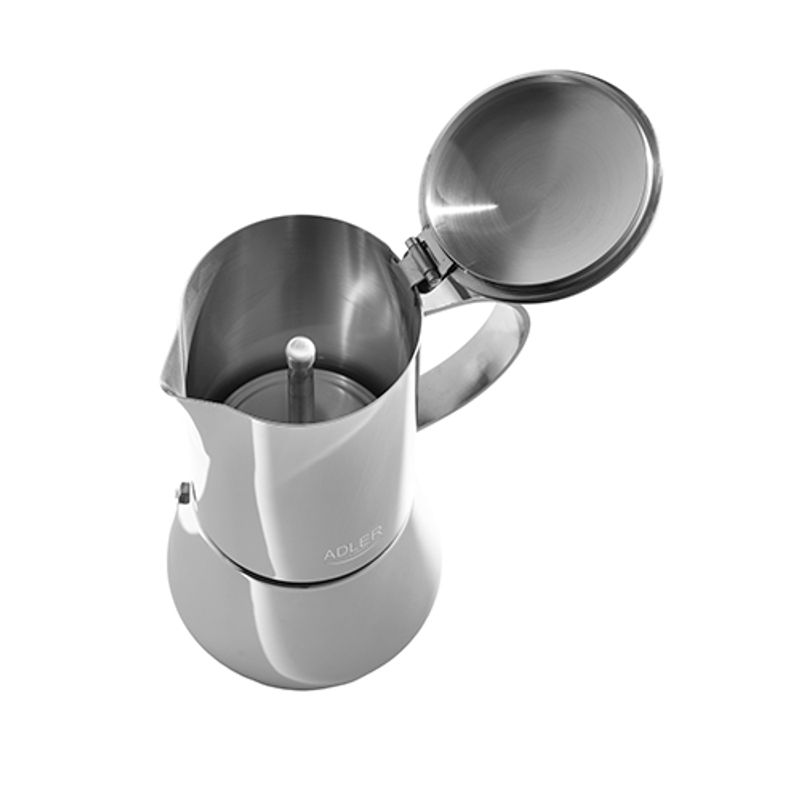 Electronice si Electrocasnice - Electrocasnice bucatarie - Preparare bauturi - Espressoare - Espresso coffee maker Adler AD 4417, 620 ml - Infinity.ro