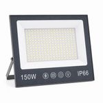 Casa si Gradina - Corpuri si surse de iluminat - Iluminat comercial si industrial - Proiectoare si lampi de lucru - Proiector cu LED-uri de 150W, 15000LM, pentru exterior sau interior, IP66, din sticla mata anti-orbire - Infinity.ro