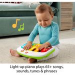 Jucarii, Copii si Bebe - Jucarii si jocuri - Jucarii & jocuri educative - Jucarii interactive - Scaun portabil bebe interactiv Masuta de hranire si Joaca la pian-model bufnita - Infinity.ro
