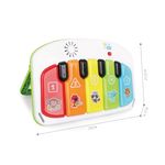 Jucarii, Copii si Bebe - Jucarii si jocuri - Jucarii & jocuri educative - Jucarii interactive - Scaun portabil bebe interactiv Masuta de hranire si Joaca la pian-model bufnita - Infinity.ro