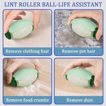 Market - Spalare si intretinere rufe - Produse intretinere textile - Intretinere textile - Roller Reutilizabil pentru Scame si Par de Animale, Lavabil, Fara Adeziv, Compact - Infinity.ro