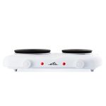 Electronice si Electrocasnice - Aragazuri, cuptoare si hote - Plite incorporabile - Plite electrice - Plita electrica ETA 3118 90000, 2 ochiuri din fonta 18 cm si 15 cm, 2500 W, alb - Infinity.ro