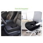 Casa si Gradina - Textile si covoare - Perne si pilote - Perne - Perna ortopedica pentru sezut din spuma cu memorie 4D, QFC-077 Arvada ErgoSupport, forma U - Infinity.ro