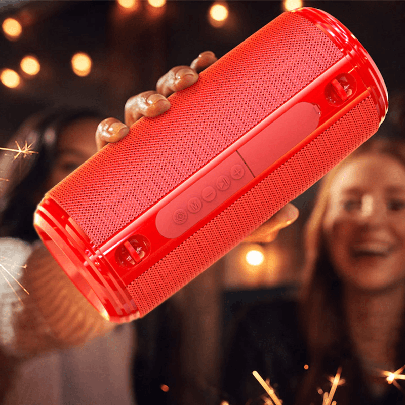 TV, Audio-Video si Foto - Portabile audio - Boxe portabile - Boxa Portabila Wireless Borofone, Bluetooth 5.0, 10W, Baterie 1200mAh, 4 ore redare - Rosu - Infinity.ro