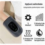 Ingrijire personala si Cosmetice - Sanatate si wellness - Articole wellness - Aparate si dispozitive de masaj - Aparat masaj maini wireless, presopunctura si reflexoterapie maini, amelioreaza durerile articulare, gri - Infinity.ro