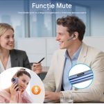 TV, Audio-Video si Foto - Portabile audio - Casti audio - Casca Bluetooth New Bee M54, Autonomie 60 ore, Anulare zgomot, Multipoint, Albastru - Infinity.ro