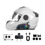 TV, Audio-Video si Foto - Portabile audio - Casti audio - Casca Bluetooth Moto CerCip Y12 Pro, Intercom pentru 2 persoane, Autonomie 20 ore, Rezistenta la apa, Anulare zgomot - Infinity.ro