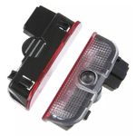 Auto si Moto - Electrice auto - Iluminare si semnalizare - Becuri auto - Lampi Portiere Volkswagen cu LOGO,  Tiguan, Touareg, CC, Passat, Golf, Jetta, Sharan, Sirocco, Eos - Infinity.ro