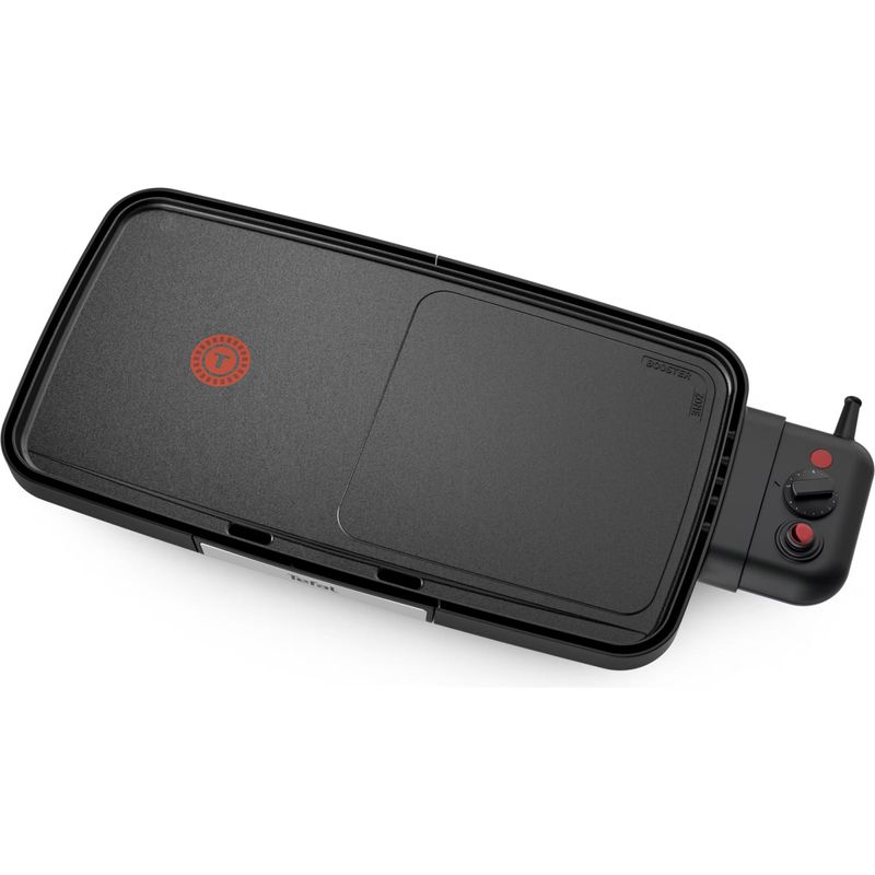 Electronice si Electrocasnice - Electrocasnice bucatarie - Aparate de gatit & desert - Gratare electrice - Gratar electric Tefal Plancha Booster CB641810, 2200 W, Power Boost, termostat ajustabil, suprafata antiaderenta - Infinity.ro