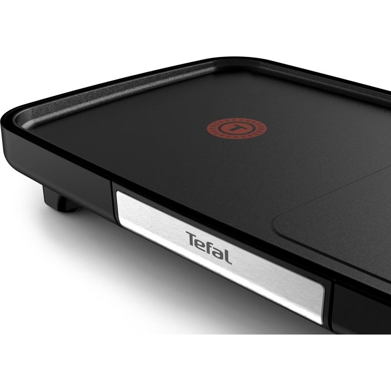 Electronice si Electrocasnice - Electrocasnice bucatarie - Aparate de gatit & desert - Gratare electrice - Gratar electric Tefal Plancha Booster CB641810, 2200 W, Power Boost, termostat ajustabil, suprafata antiaderenta - Infinity.ro