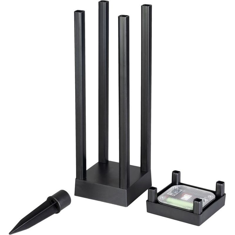 Casa si Gradina - Corpuri si surse de iluminat - Iluminat exterior - Lampi solare - Lampa solara gradina LED, inaltime 35/46 cm iluminare automata lumina alba calda alimentare solara exterior, acumulator 500 mAh - Infinity.ro
