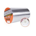 Casa si Gradina - Constructii - Hidroizolatii - Adezivi hidroizolatii - Banda Adeziva durabila din Aluminiu rezistenta la apa, 15cm x 5m, Gri - Infinity.ro