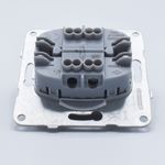 Casa si Gradina - Electrice - Distributie electrica si comanda - Intrerupatoare - Intrerupator simplu cu led, 10A, IP20, Grafit, Panasonic Arkedia Slim/Karre Plus Plus - Infinity.ro