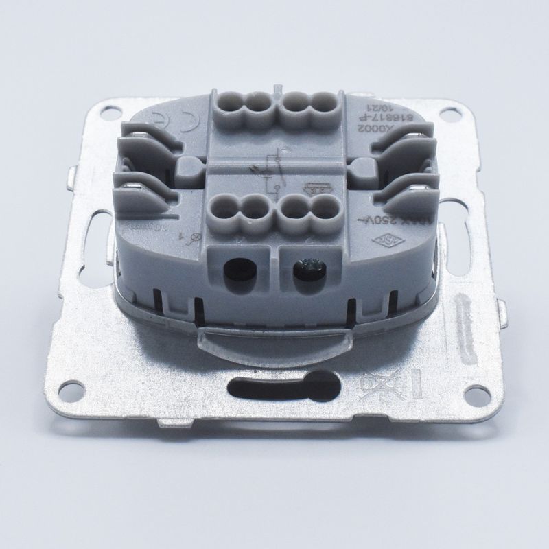 Casa si Gradina - Electrice - Distributie electrica si comanda - Intrerupatoare - Intrerupator simplu cu led, 10A, IP20, Grafit, Panasonic Arkedia Slim/Karre Plus Plus - Infinity.ro