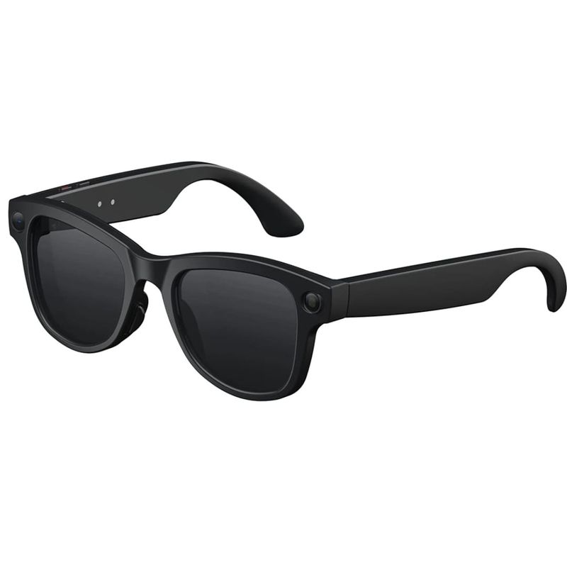 Fashion, accesorii si bijuterii - Barbati - Accesorii barbati - Ochelari de soare barbati - Ochelari Inteligenti AI GBV Logic cu husa de incarcare, Camera Sony 8MP, Lentile Fotocromatice, Husa Power Bank 3600mAh - Infinity.ro