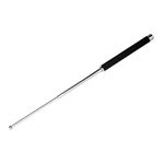 Sport si Outdoor - Sporturi de contact - Produse autoaparare - Set doua bastoane telescopice pliabile si spray paralizant chili DEPOX®, 64 cm/ 65 cm/ 60 ml , argintiu/negru - Infinity.ro