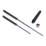 Sport si Outdoor - Sporturi de contact - Produse autoaparare - Baston Telescopic Pliabil DEPOX®, Finisaj Multicolor, Maner Antiderapant, 65 cm - Infinity.ro