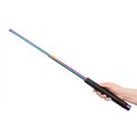 Sport si Outdoor - Sporturi de contact - Produse autoaparare - Baston Telescopic Pliabil DEPOX®, Finisaj Multicolor, Maner Antiderapant, 65 cm - Infinity.ro