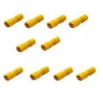 PC, gaming si accesorii - Retelistica - Cabluri si accesorii - Set 10 papuci auto mama completi izolati 4.0-6.0mm2 /0.8x6.35mm galbeni Mutlusan 014 100 094060-10 - Infinity.ro