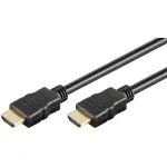 TV, Audio-Video si Foto - Accesorii TV si audio - Cabluri si adaptoare video - Cablu 0.5m HDMI v2.0 cu Ethernet ARC 4K/60Hz UHD 18Gbit/s Goobay 61149 - Infinity.ro