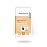 PC, gaming si accesorii - Retelistica - Cabluri si accesorii - Adaptor prelungire retea Nedis CCGB89011ME Cat6 STP Gigabit 8P8C RJ45 mama - 8P8C RJ45 mama ecranat metal - Infinity.ro