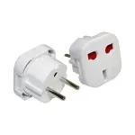Casa si Gradina - Electrice - Accesorii electrice - Accesorii prize si intrerupatoare - Adaptor SCHUKO la ANGLIA 13A 250V BS 546 Mutlusan 001 170 030002 00 00 - Infinity.ro