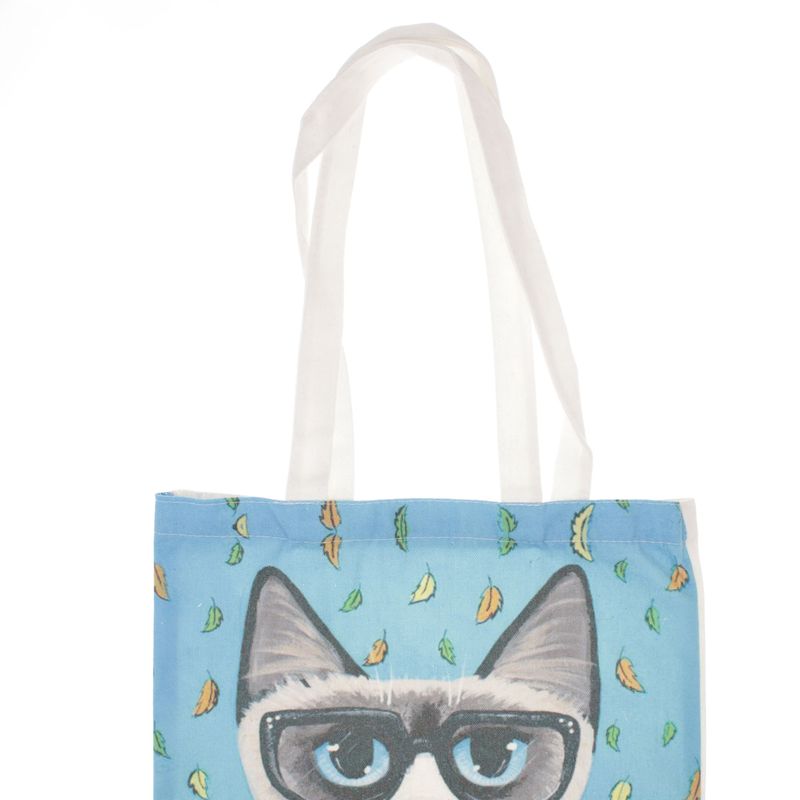 Fashion, accesorii si bijuterii - Femei - Accesorii femei - Genti si rucsacuri femei - Geanta textila din bumbac, dimensiune 34x39 cm, Buticcochet, Multicolor - GND1133 - Infinity.ro