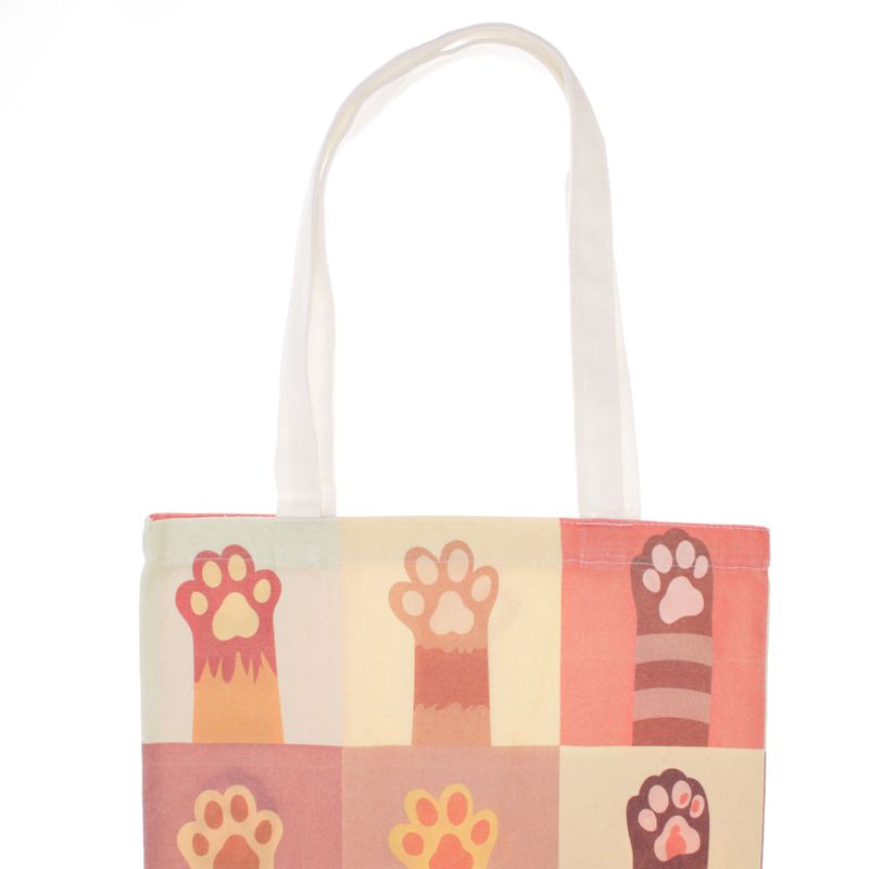Fashion, accesorii si bijuterii - Femei - Accesorii femei - Genti si rucsacuri femei - Geanta textila din bumbac, dimensiune 34x39 cm, Buticcochet, Multicolor - GND1129 - Infinity.ro