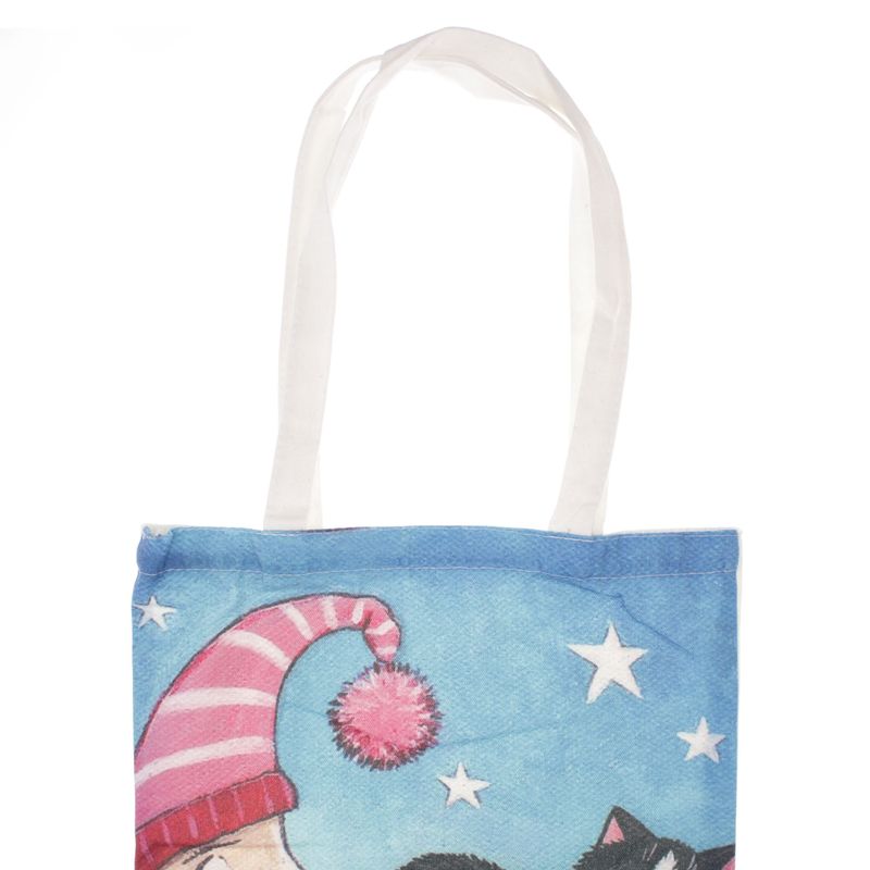 Fashion, accesorii si bijuterii - Femei - Accesorii femei - Genti si rucsacuri femei - Geanta textila din bumbac, dimensiune 34x39 cm, Buticcochet, Multicolor - GND1132 - Infinity.ro